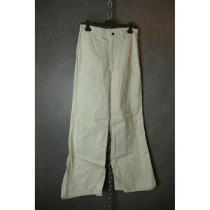 Vintage Wrangler W14AA Wide‎ leg flares white size 14 30x33